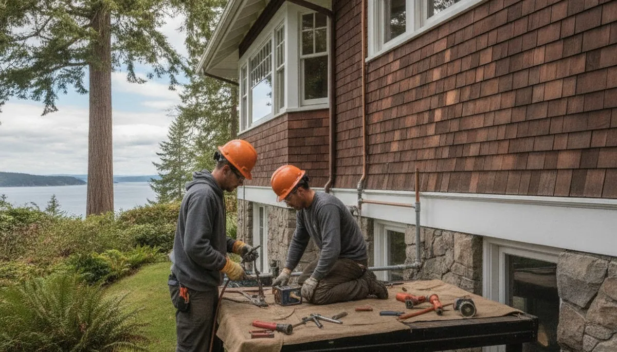 Seattle, WA plumbing repair technician providing professional leak and pipe repair service