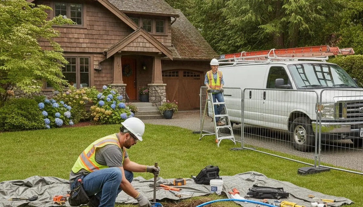 Seattle WA plumbing repair team providing professional residential plumbing services