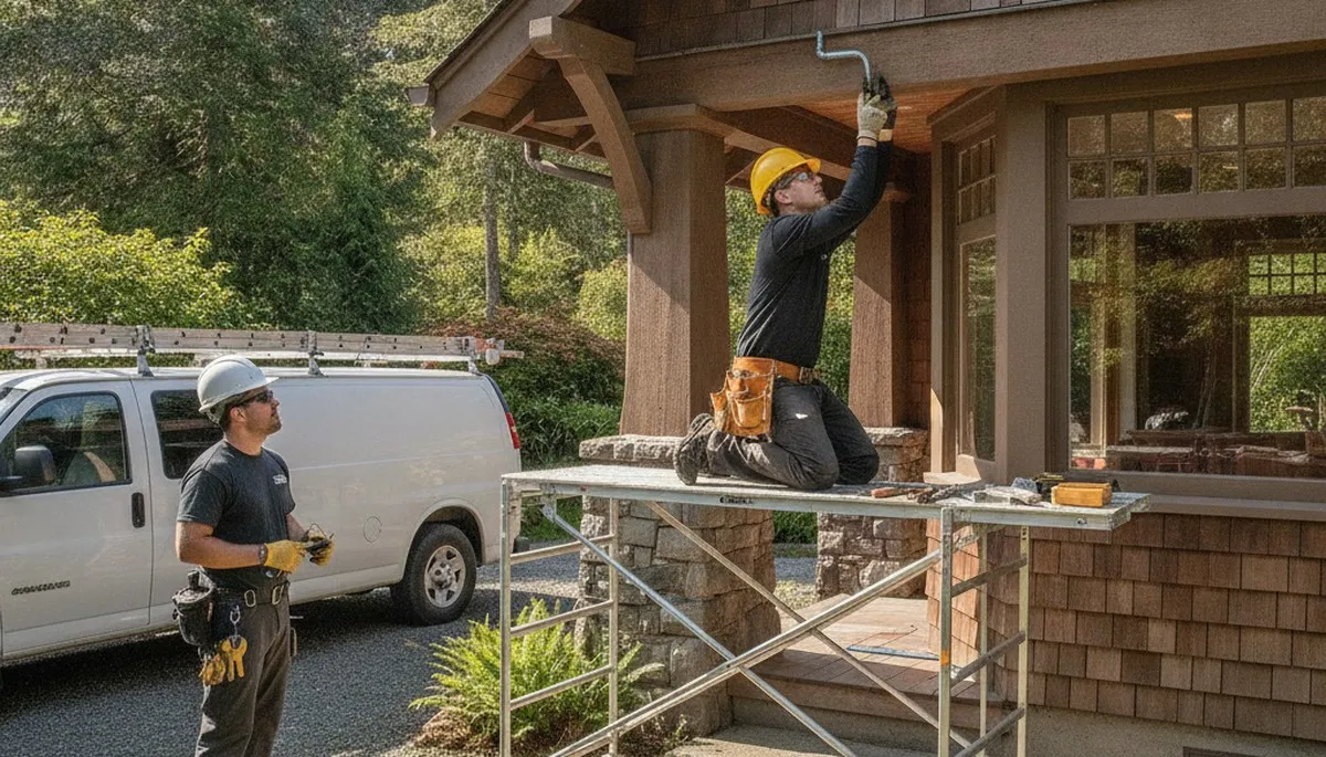 Seattle, WA plumbing repair service truck for emergency pipe and leak repairs